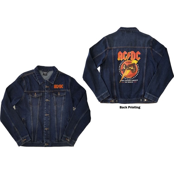 AC/DC DENIM JACKET XL - Picture 4 of 4